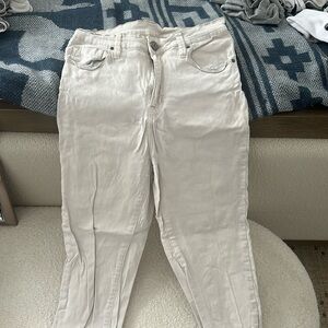 high rise BDG khaki skinny jeans